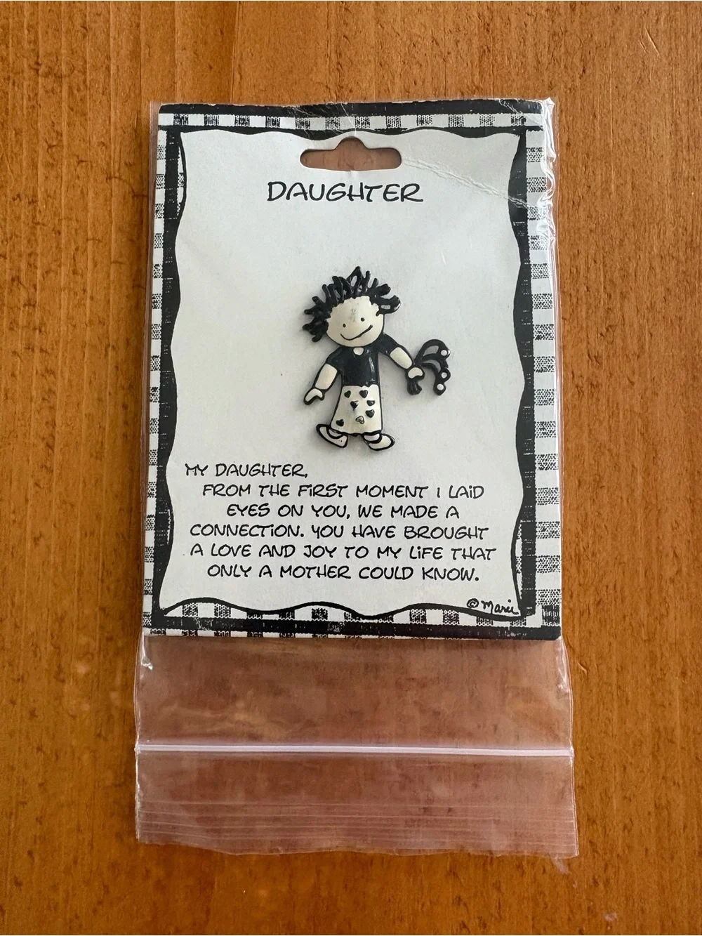 Papel Giftware Daughter Pin, Brand New in Packaging